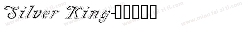 Silver King字体转换